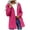 Hot Pink, variant on Hinvhai Rain Jacket Women Waterproof Windbreaker Lightweight Rain Jackets with Pockets Striped Lined Raincoats with Hood Gray M(M)