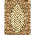 thumbnail image 2 of Tapis Classic Mahee brun polypropylène 5'5" x 7'9", 2 of 4