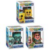 Funko POP! Animation - Spongebob Squarepants S3 Vinyl Figures - SET OF 3 (Squidward, Patrick +1)