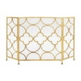 thumbnail image 1 of 67053 The Yellow Metal Fireplace Screen, 1 of 1