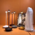 thumbnail image 3 of Lámpara de mesa recargable Lámpara de mesa LED táctil creativa para comedor Lámpara de escritorio decorativa, 3 of 5