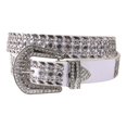 thumbnail image 4 of fenteer Women Rhinestone Belt Accessories Waistband Pin Buckle for Jeans Pants Skirt, 4 of 7