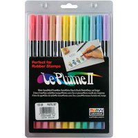 Leplume Ii Markers Set of 12, Pastel