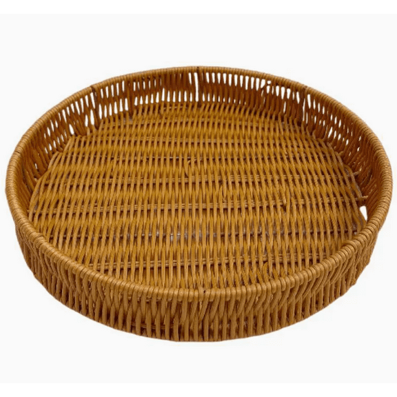 patterned rectangular bread storage basket