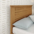 thumbnail image 4 of Plank+Beam Solid Wood Farmhouse Full Bed with Panel Headboard with Trundle, Pecan, 4 of 9