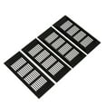 thumbnail image 4 of JUNWELL Grille d'Aération en Aluminium Noir pour Armoires, Garde-Robes et Armoires à Chaussures, 4 of 9