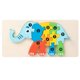 thumbnail image 1 of Wooden Matching 3D Puzzle Educational Interesting Matching Jigsaw Puzzle Toy for Home Party Type 3, 1 of 4