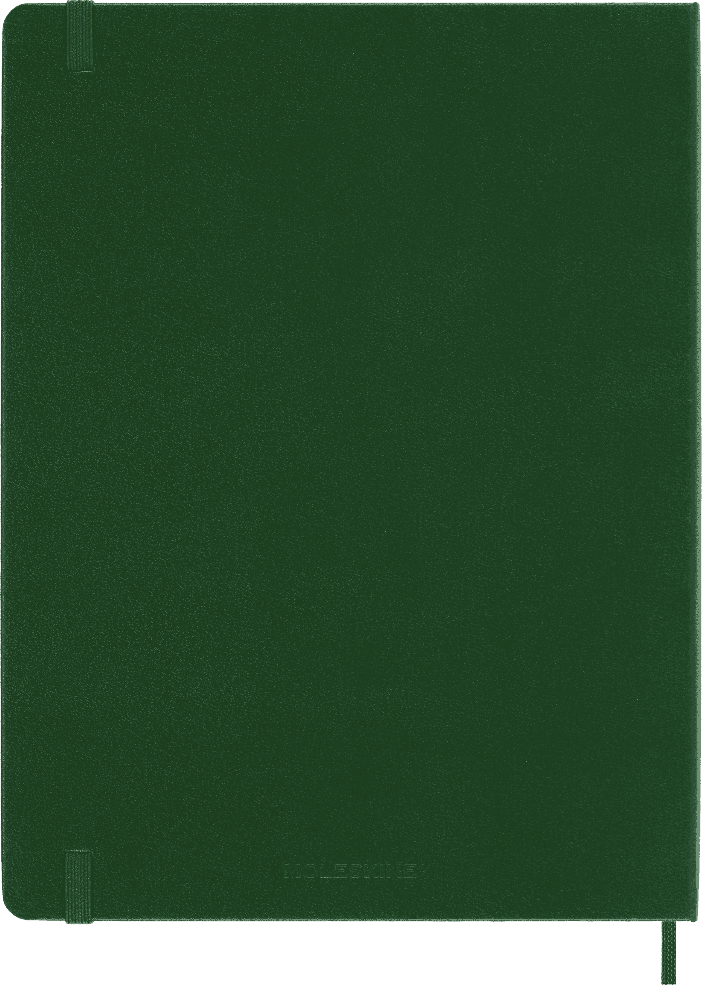 Moleskine Classic Notebook, Hard Cover, XL (7.5" x 9.75"), Squared, Myrtle Green