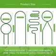 thumbnail image 6 of 4Pcs Plant Climbing Trellis Supports, DIY Garden Mini Superimposed Potted Plant Support Plastic Pot Plant Stem Support Wire for Indoor Outdoor Vines Flower Vegetable, 6 of 6