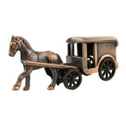 TREASUREGURUS 1:48 Scale O Gauge Model Train Accessory Amish Horse And Buggy Pencil Sharpener