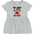 thumbnail image 3 of Inktastic Mimi and Papa Love Me Crab Girls Baby Dress, 3 of 5