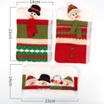 thumbnail image 2 of Cubiertas de la manija del refrigerador Adornos navideños para electrodomésticos de cocina Manija de la puerta del horno Adornos de decoración navideña Muñeco de nieve Namotu CPB-CJZ528, 2 of 5