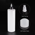 thumbnail image 4 of Uxcell 500ml Empty Squeeze Bottles Dispensing Bottle with Twist Top Cap, 5 Count, 4 of 5