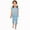 Light Blue, variant on Piuwrlz Boys Girls Short Sets Kids Summer Outfit Set Printed Round Neck Tight T-Shirt and Shorts Set Watermelon Red Size 7 Years