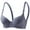 c01Gray, variant on Women's Push Up Bra Wire Smoothing T-Shirt Seamless Padded Adjustable Straps Push Up Thin Breast Support Back Closure Blue XXL