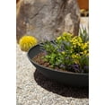 thumbnail image 6 of Veradek Mason Series Lane Bowl 32" Plastic-Stone Planter - Black, 6 of 9