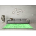 thumbnail image 3 of Ahgly Company Indoor Rectangle Persian Emerald Green Traditional Area Rugs, 6' x 9', 3 of 4