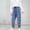 Light Blue#4, variant on GaThRRgYP Toddler Baby Pants,Spring and Summer Cute Solid Girls Pocket Split Elastic Waist Comfy Full Length Pants Jeans Blue 4 Years