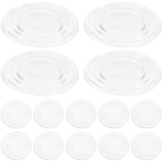25 protectores de silicona para muebles del hogar.