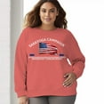 thumbnail image 5 of Women's 330gm 100% Cotton Crewneck Sweatshirt-SARATOGA CAMPAIGN, 5 of 14