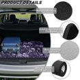 thumbnail image 6 of HUISEFOR Skull Rose Car Trunk Mat 29" x 39" Universal Cargo Mat Rear Trunk Liner Anti Slip All Weather Fits for Most Cars SUV, 6 of 7