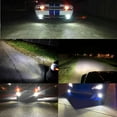 thumbnail image 3 of Alla Lighting 3800lm HB4 9006 LED Fog Light Bulbs, 6000K Xenon White Xtreme Super Bright P22D Base 9006LL HB4LL ETI-56 SMD 12V 6W Upgrade, 3 of 10