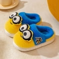 thumbnail image 1 of Pantuflas de algodón cálidas de felpa de invierno de los Minions de Mi villano favorito, lindas zapatillas antideslizantes periféricas de animación kawaii para niños al por mayor, 1 of 5