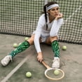 thumbnail image 6 of Sikiie Green Disco Lights Knee Socks, High Socks Long Stretchy Sock Women Knee High Stocking, Long Socks for Women, 6 of 6