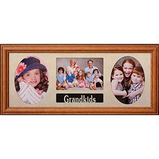 8X20 Grandkids Photo Picture Collage Frame Holds 35"X7" Pictures/Photos Grandparents Gift
