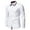 White, variant on Tawop Mens Shirts Long Sleeve Patchwork Plaid Work Casual Shirts Button-Up Shirts ,Size L