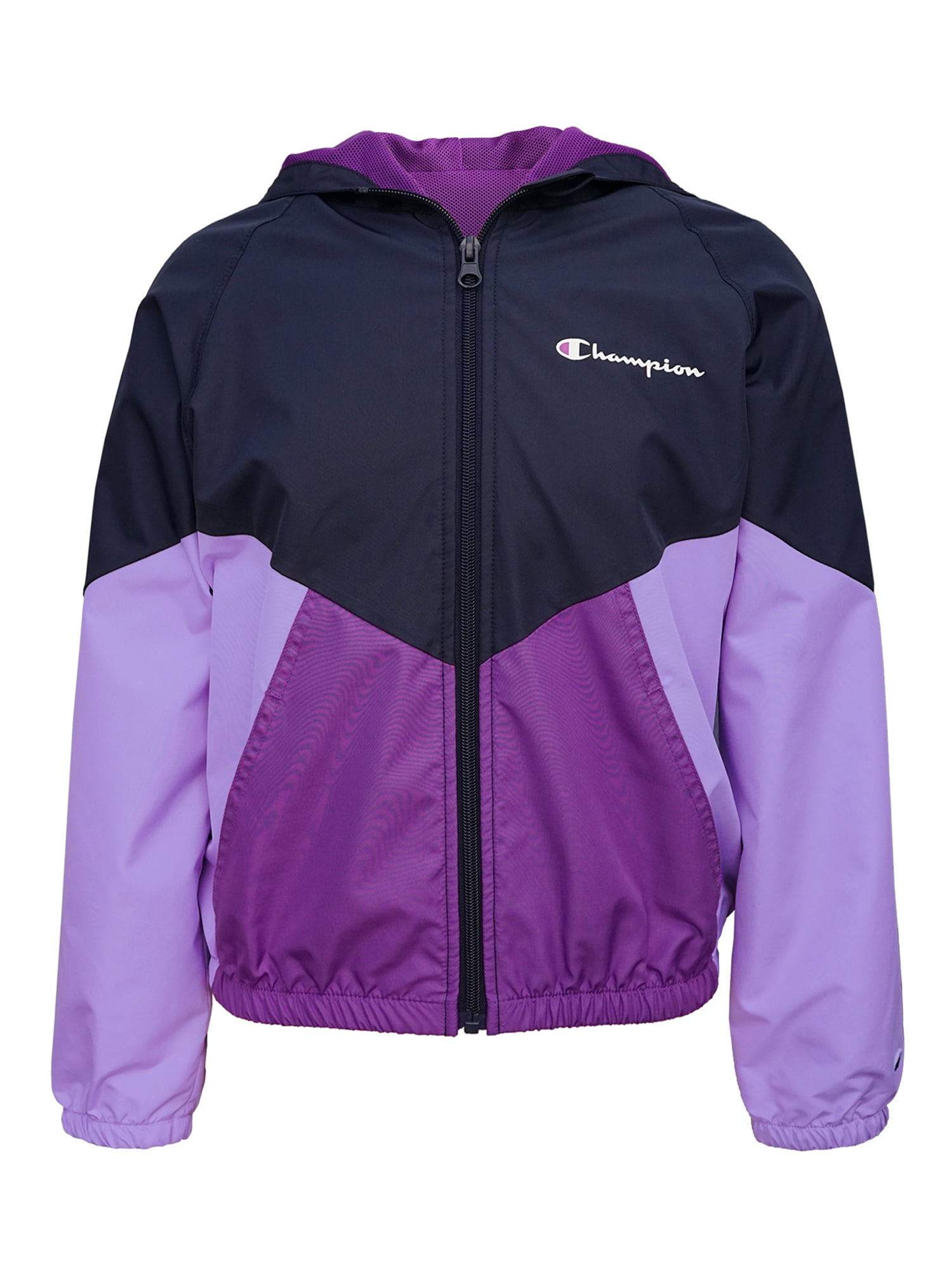 champion girl windbreaker