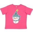 thumbnail image 3 of Inktastic Cute Christmas Snowman in Blue Hat and Scarf Boys or Girls Toddler T-Shirt, 3 of 5