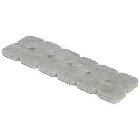 Shepherd Hardware 9815 Heavy Duty Self Adhesive Felt Pads, 1-Inch, Beige, 16-Pack