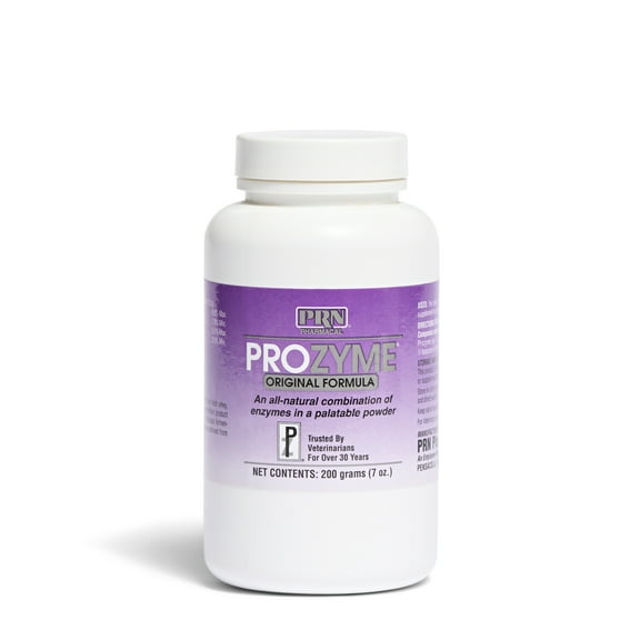 PRN Pharmacal ProZyme Original Formula Enzyme Replacement - Supports Dog & Cat Food Breakdown - Promotes Pet's Digestive Health - 200 g, 7 Oz