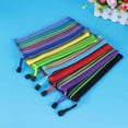 thumbnail image 1 of TABLETREANDS 10Ud Zipper File Holder Bolsa Para Documentos Nylon Resistente Impermeable Para Oficina Y Escuela, 1 of 8