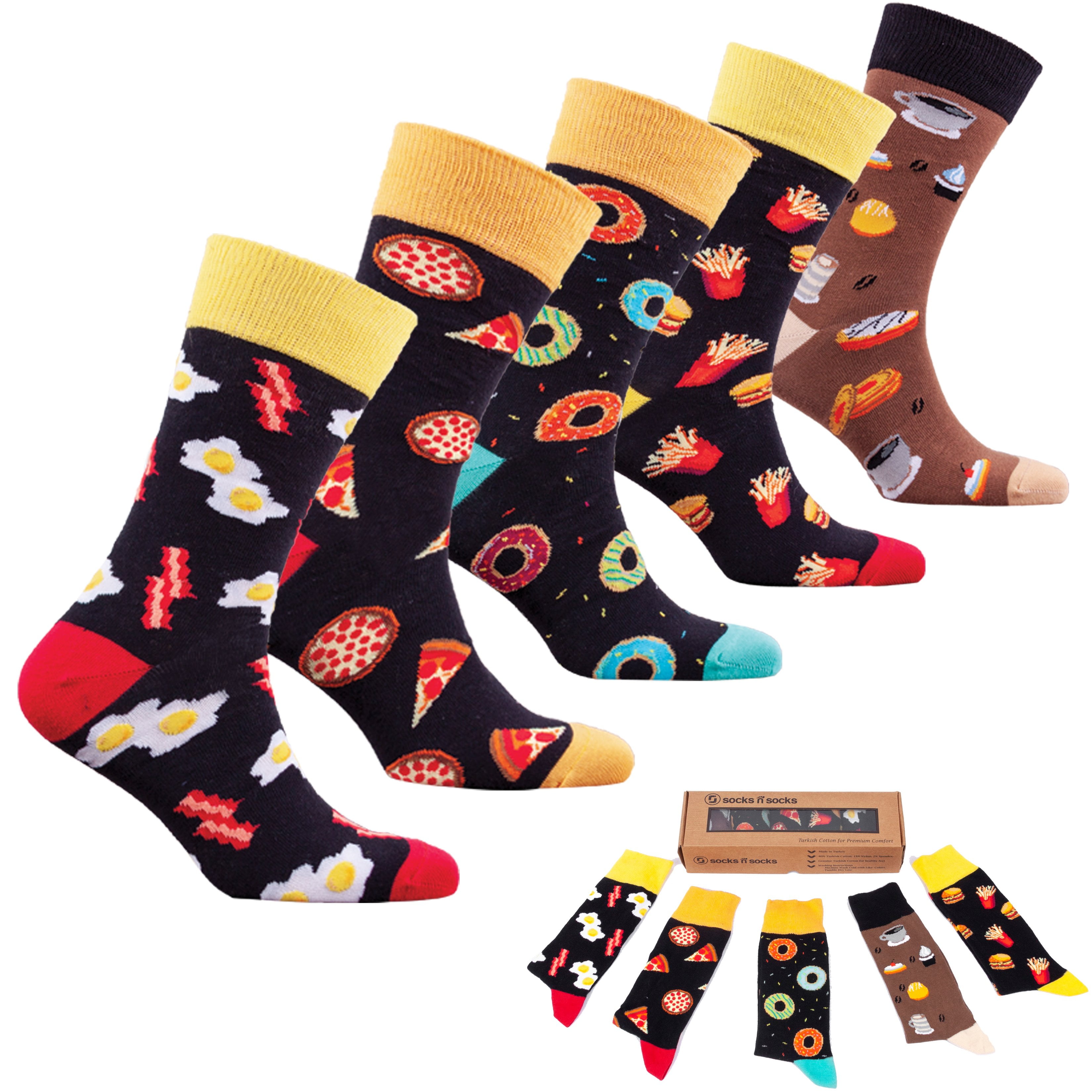 Fast Food Socks - Walmart.com