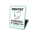 thumbnail image 4 of Dentist Parking Novelty Decor, Metal Wall Sign - 10x14 Inches, 4 of 4