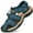 Blue, variant on Ecetana Men's Sport Sandals Outdoor Hiking Sandals Athletic Walking Casual Water Shoes