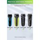 thumbnail image 5 of Cabezal De Afeitadora Serie 3 Recambio Braun Electric Foil Cabezal De Afeitar Inalámbrico Para Hombre, Afeitado Braun S3-21b, 5 of 5