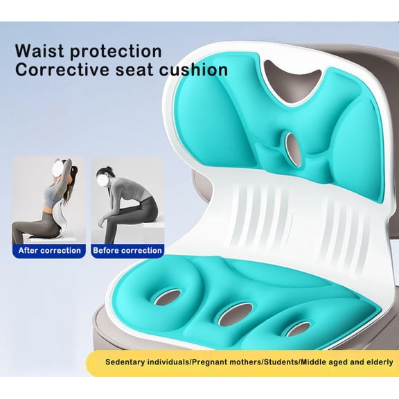 SUSANMAISON Sitting Waist Support Office Sitting Adult Sitting Waist Pad Artifact Lumbar And Cervical Tractor