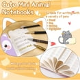 thumbnail image 3 of Yexiya, 36 paquetes de minicuadernos de animales, bonitos dibujos animados a granel, 3 of 7