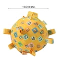 thumbnail image 2 of Dog Soccer Squeaky Dog Toy Dog Soccer With Grip Tags Chew Toys With Straps Interactive Dog Durable Dog For Dog Chew Rings Dog Bulk Digging for Dogs Bones for Puppies Medium Dog Dog for Boom And, 2 of 2