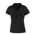 thumbnail image 2 of Women's Cutter & Buck  Black Arizona Diamondbacks Daybreak Eco Recycled V-Neck Polo, 2 of 3