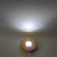 thumbnail image 2 of Base de madera Lámpara de luz LED Soporte de exhibición Soporte de luz de noche de escritorio - Luz cálida, 2 of 5