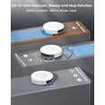 thumbnail image 5 of Lefant M310 Ultra Robot Vacuum and Mop Combo, ToF Laser Mapping & PSD Obstacle Avoidance, 6000Pa Tangle‑Free Suction for Pet Hair, 5 of 11