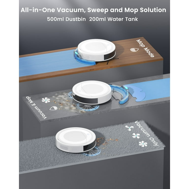 Free Shipping! Lefant Robot Vacuum and Mop Combo with 4500Pa