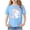 Blue-05, variant on Lopeceal Girls Short Sleeve Graphic T-Shirt Rabbit Rainbow Printed Crew Neck Pullover Tops Cute Sweet Casual Summer Shirt 2-13Y