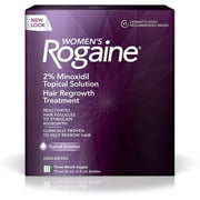 Rogaine Women's 3 Month Supply, Unscented, 6 oz 3 ea (Pack of 3)