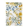 thumbnail image 6 of Yayeee Tablecloths for Rectangular Tables 54 x 54 inch Party Table Cover, Yellow Floral, 6 of 6