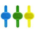 thumbnail image 3 of 3Pack Pet Bath Brush, Dog Brush Cat Brush, Soft Brush Adjustable Width Size for Pet Shower/Grooming/Washing(Blue Green Yellow), 3 of 8
